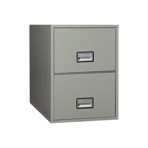 Phoenix Safe International Phoenix Safe Vertical 31" 2-Drawer Letter Fire and Water Resistant File Cabinet, Lt Gray - LTR2W31LG LTR2W31LG - main